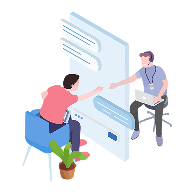 千庫網(wǎng)_商務(wù)合作洽談2.5D立體風格矢量_元素編號10261986